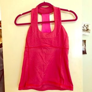 Lulu lemon size 6 scoop neck tank